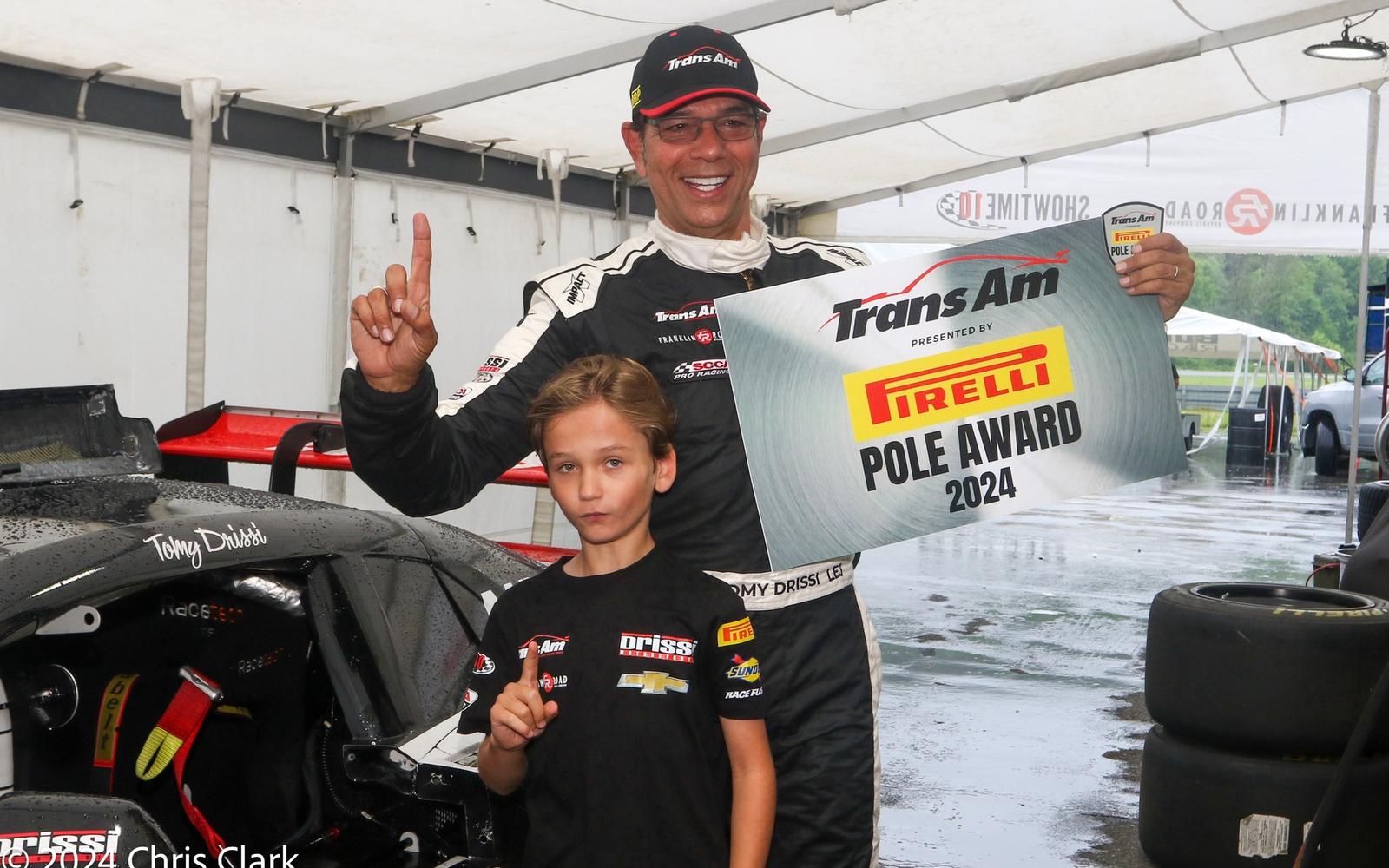 Drissi Motorsports Starts on the Pole at Lime Rock on Memorial Day Weekend With Trans Am